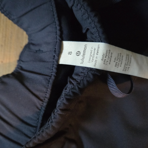 Lululemon Athletica Dance Studio Dark Blue Active Joggers - Picture 2 of 5
